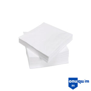 Servilleta blanca 30x30 cm 2capas paquete100uds caja32paquetes